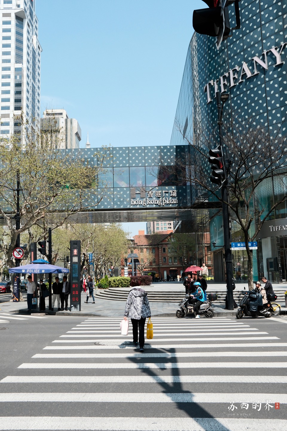 The pedestrian crossing · Shanghai · 2024.04.09 13:30